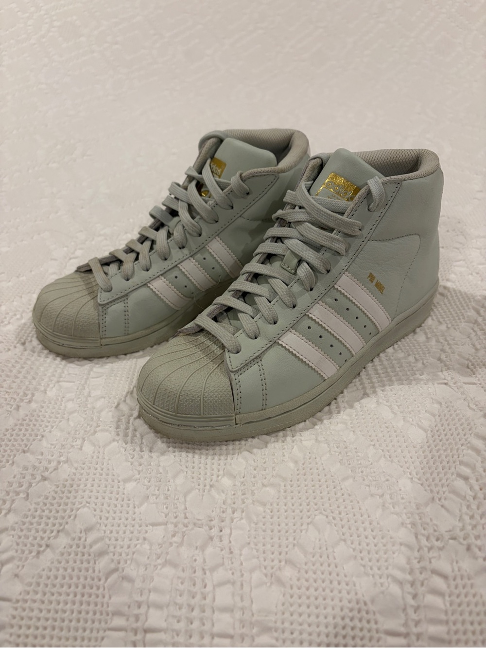 Adidas Pro Model High-Top Sneakers